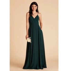 NWT Birdy Grey Kaia Dress Emerald Green Size Medium